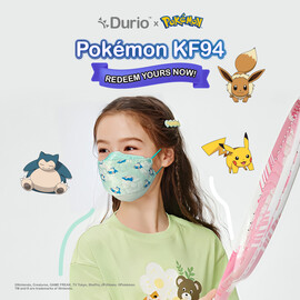 Durio 904K Kid’s Pokémon KF94 - Snorlax - (10 Pcs)